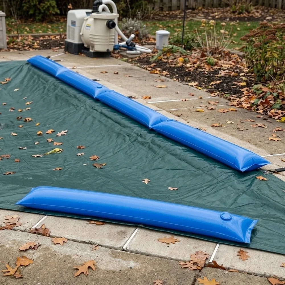 For Winter Freezing Protection Pool Cover Water Bag Swimming Pool Holder Waterproof Performance Securely In Place