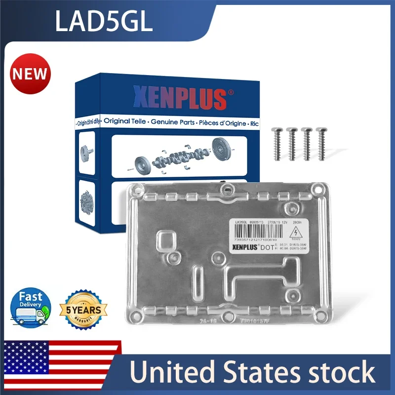 Xenon HID Ballast Control LAD5GL OEM 3D0907391B 8E0907391A 30796959 - 30727205 6224F9 For VW Passat B6 BMW 1 Series E81 E87