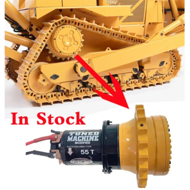 In Stock Spare Parts D9T D10T DXR2 55TMotor Driving Motor 55T for Toys JDM98 RC dozer Cars Vehicle