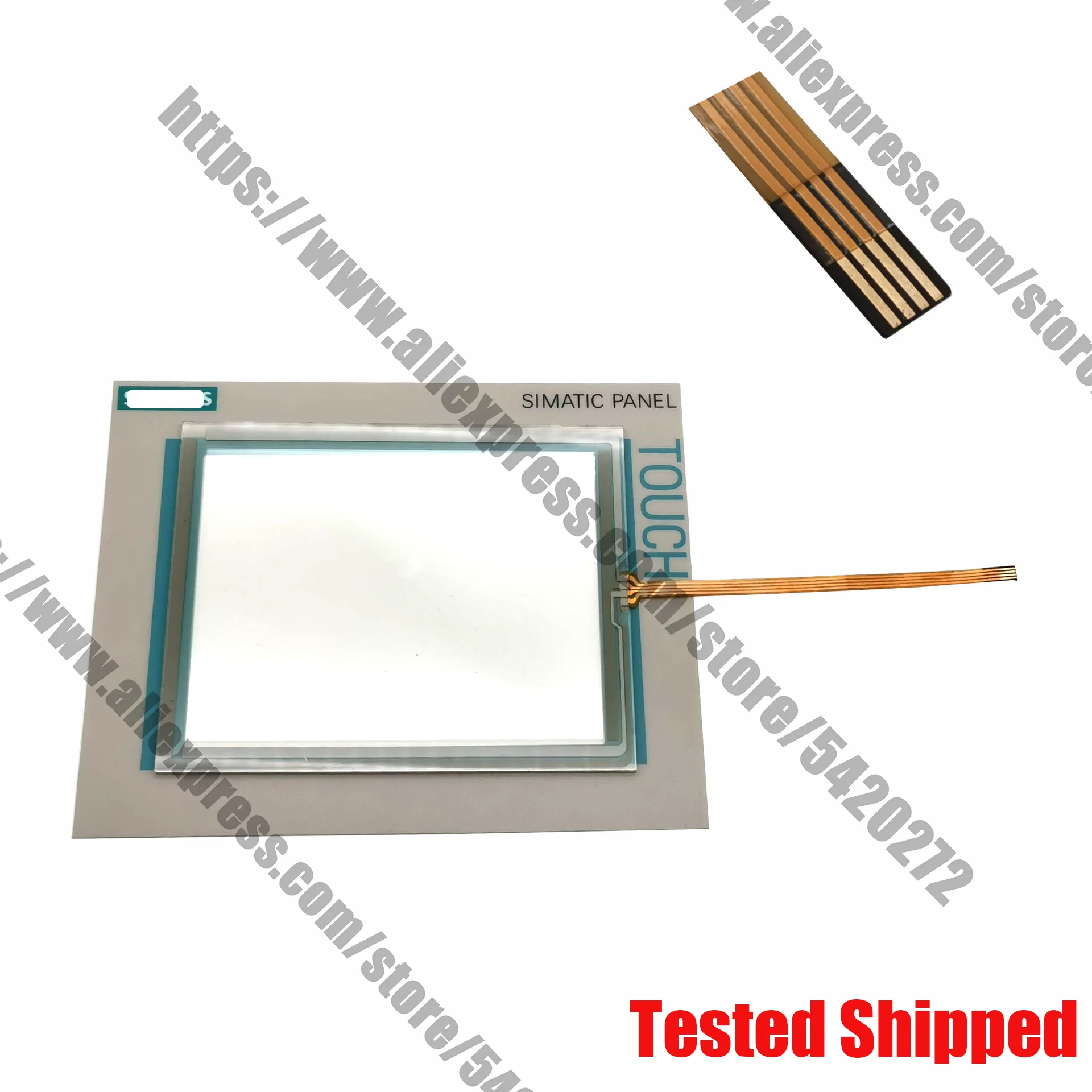 

NEW Touch Screen Digitizer for 6AV6 642-0BC01-1AX0 TP177B Touch Panel for 6AV6642-0BC01-1AX0 TP177B with Overlay (protective fil