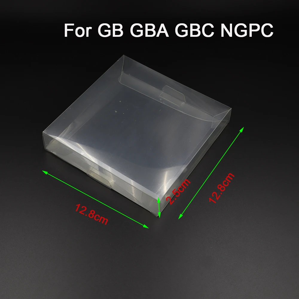 1 قطعة صندوق خرطوشة اللعبة الشفاف CIB ألعاب البلاستيك PET حامي ل N64 NES SNES ل GB GBA GBC NGPC التبديل PS3 PS4 PS5