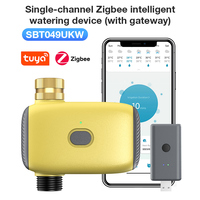 Tuya Zigbee Smart Watering Timer Sprinkler Drip Irrigation System Brass Inlet Watering Sprinkler Timer Support Home Assistant