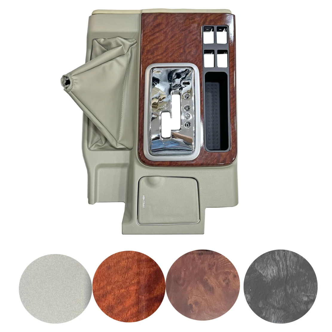 AT MT Wooden Gear Shifter Panel Trim Replacement For ni ssan Patrol Y61 2005-2023 Accessories