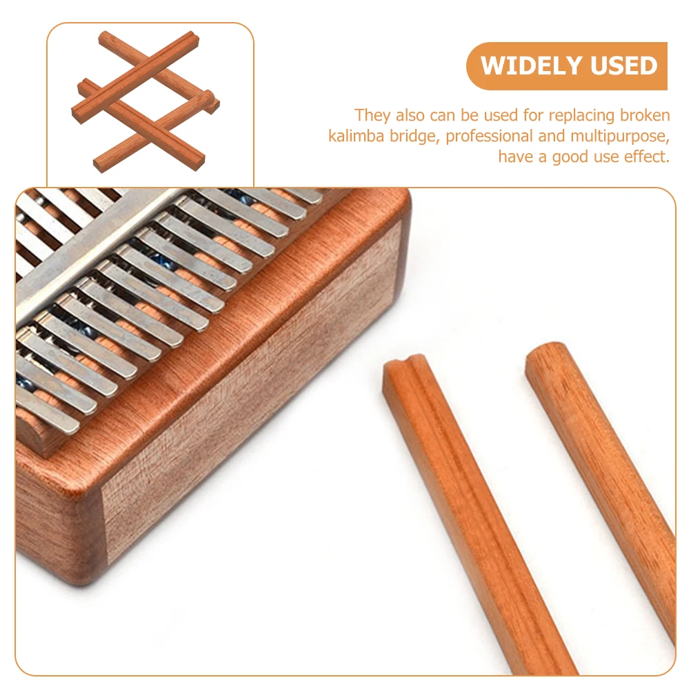 

Nut Kalimba Bridge Replacement for DIY Thumb Piano Supplies Accessory Solid Wood