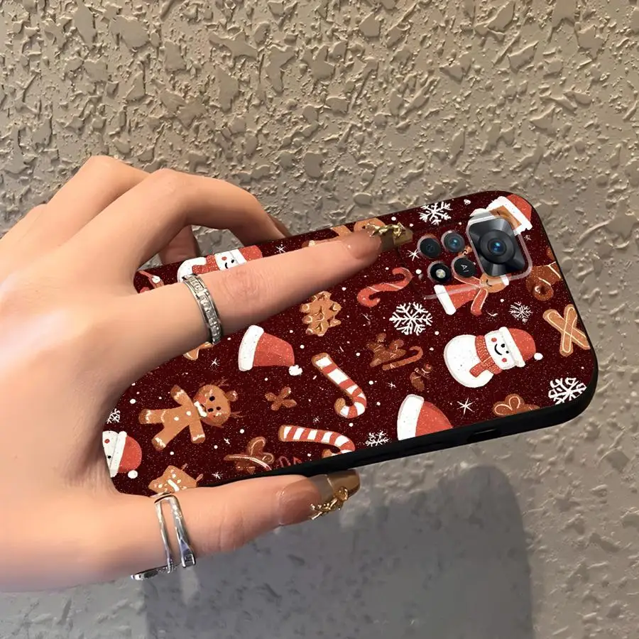 Hot Christmas Case for Xiaomi Redmi Note 12S 9s 11S 11 13 12 Pro Plus 10S 10 9 8 Pro Soft Back Phone Cover