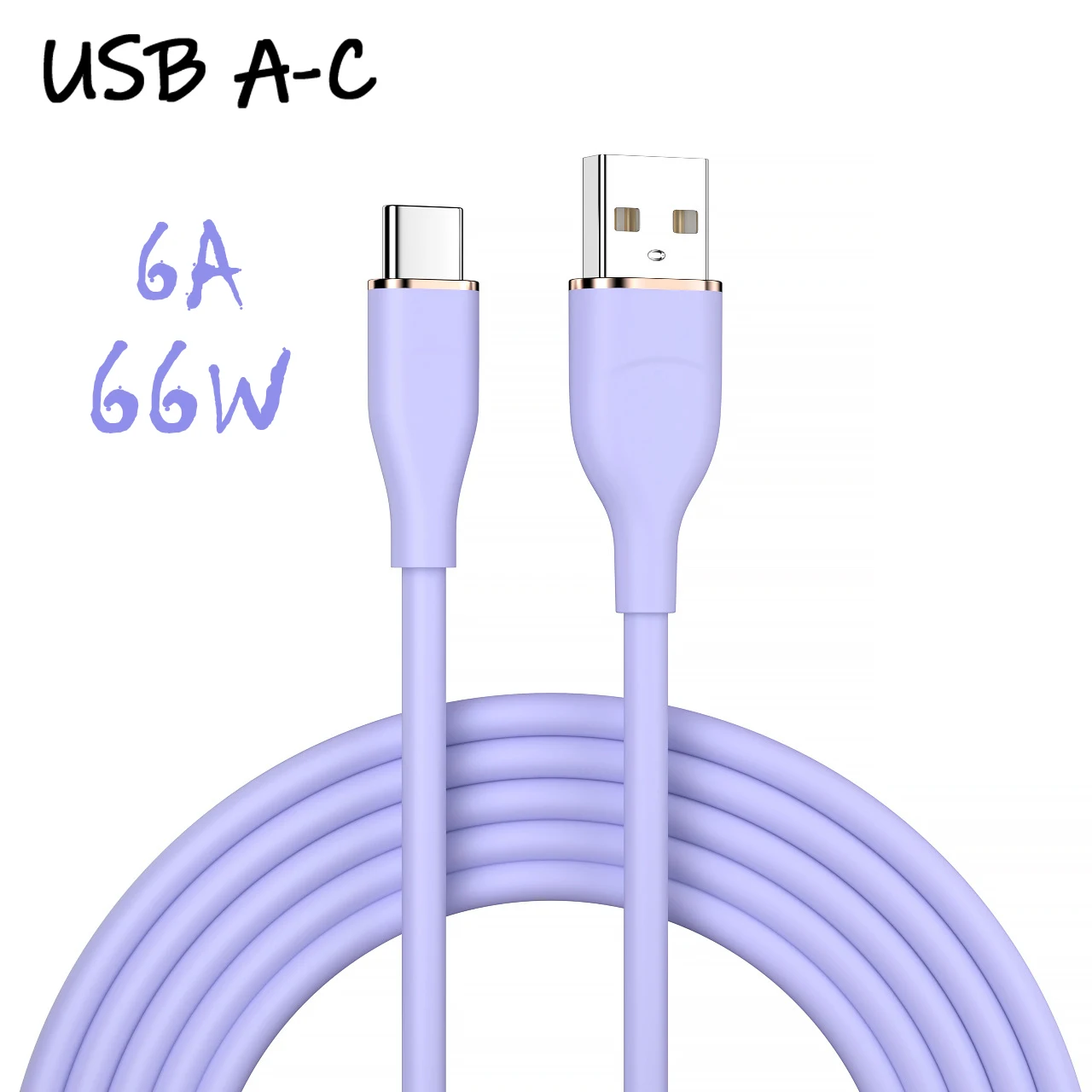UGOURD Flüssigsilikon USB-Typ C auf C Schnellladekabel 66 W USB auf C PD 60 W 45 W 27 W für Huawei SCP Xiaomi iPhone 15 16 Pro Max