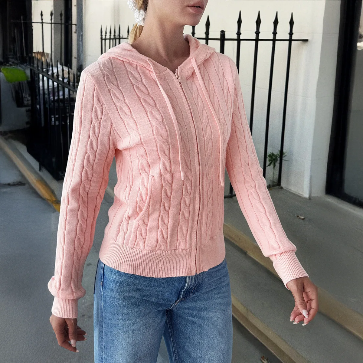 2025 Otoño Invierno suéter de mujer Tops suéteres mujer ropa de mujer prendas de punto Casual sudaderas de manga larga jerséis