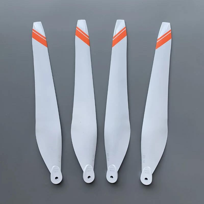 3411 Carbon Fiber Nylon White Drone Propellers 34 Inch Blades For Hobbwing X9 Power Motor Agras Parts Drone Accessories