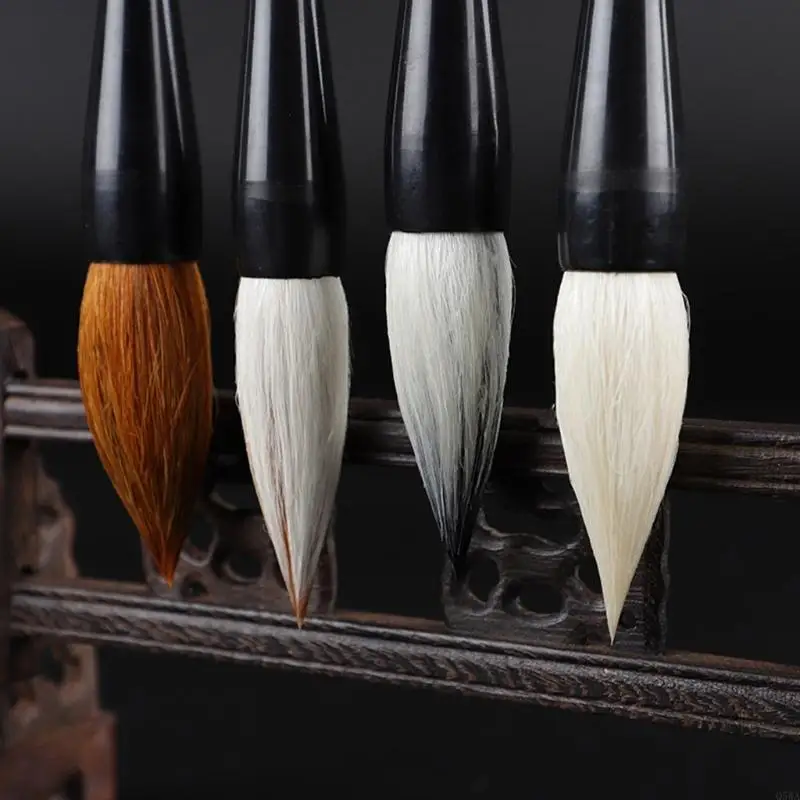 Q5WA Traditional Chinese Brush Watercolor Sumi Drawing Large Brush for Calligraphy Lovers Special Gift