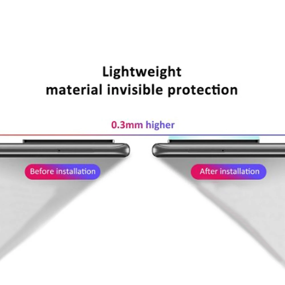 3/2/1Pcs Camera Lens Protector Film For Redmi Note 12 Turbo 11 11E 11T 11S 5G 10 10S 9 9S Pro Max Plus Camera Screen Protector image 5