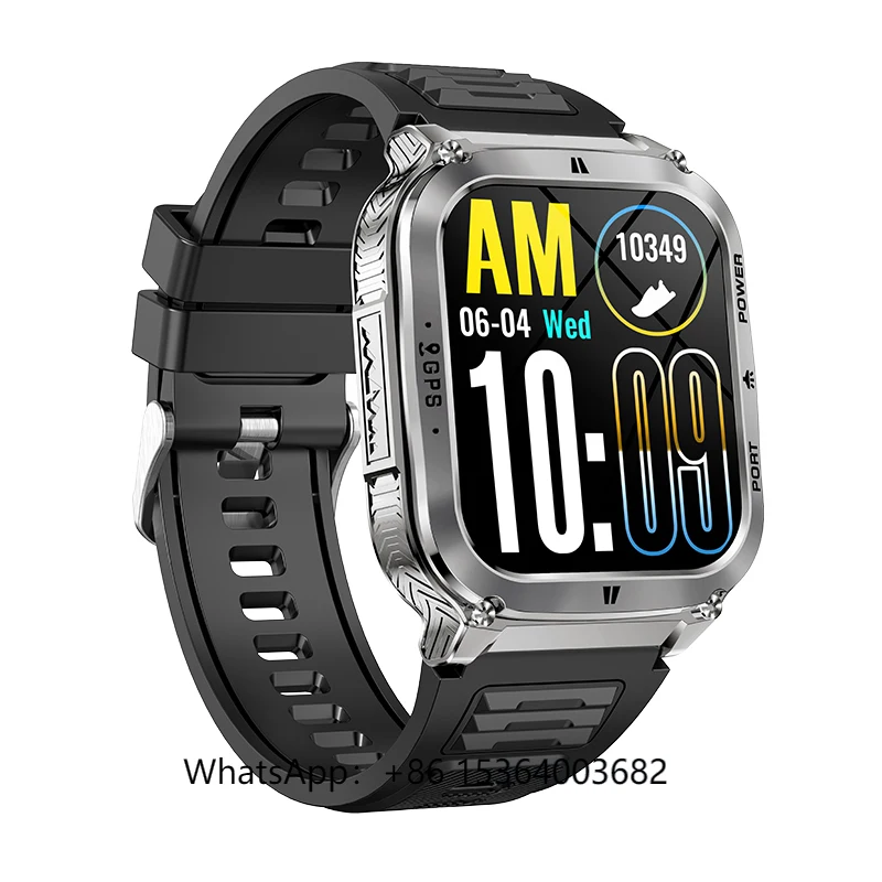 

TJXL-2025 NX30 Smart Watch GPS 30M Waterproof 1.83Inch Relojes Blood Oxygen Blood Pressure Outdoors Sport Relojes Smartwatch for