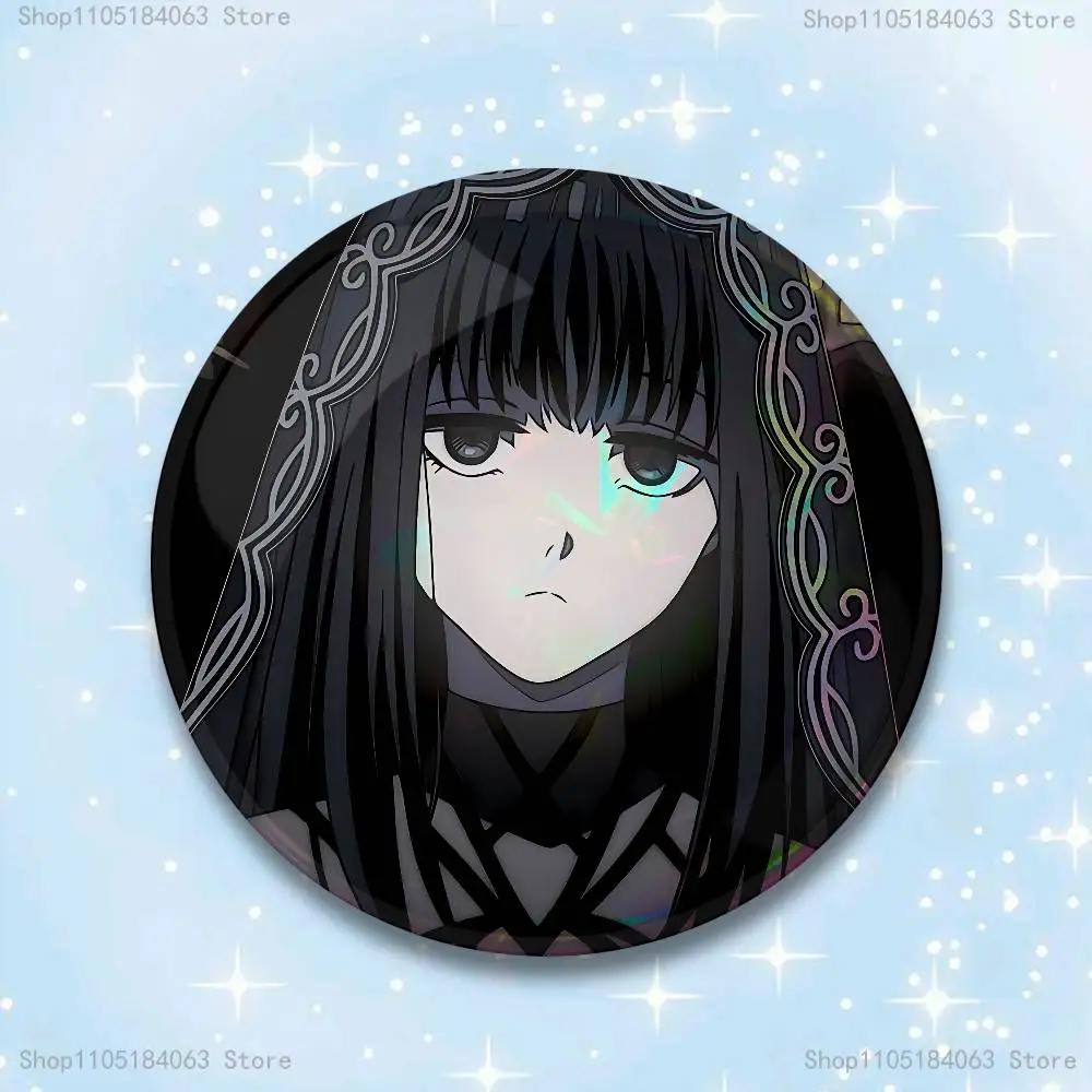 Osaragi Badges 25 32 44 58 75 mm Round Cosplay Pin Bag Decor Fans Collect Friends Gifts Brooch Souvenir