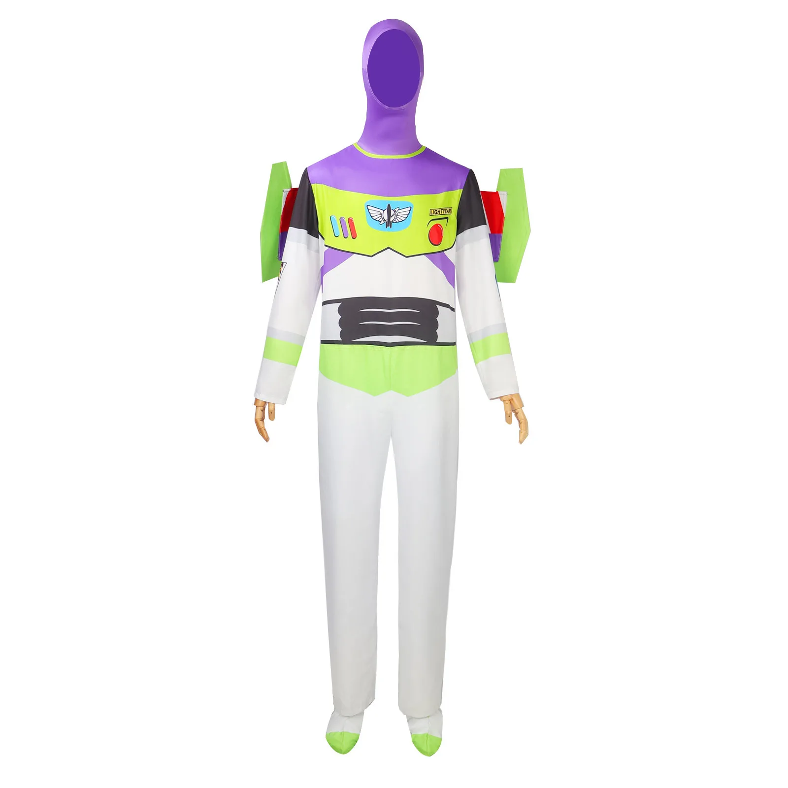 Anime Toy Story Buzz Lightyear Cosplay Kostuum Bodysuit Vleugelpak Halloween Party Jumpsuits Kostuums voor Mannen Vrouwen
