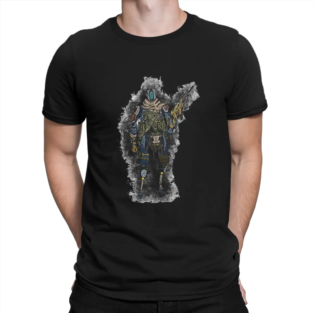 Phase Pilot Men's T Shirts Titanfall Casual Tees Short Sleeve Crew Neck T-Shirts Gift Idea Tops