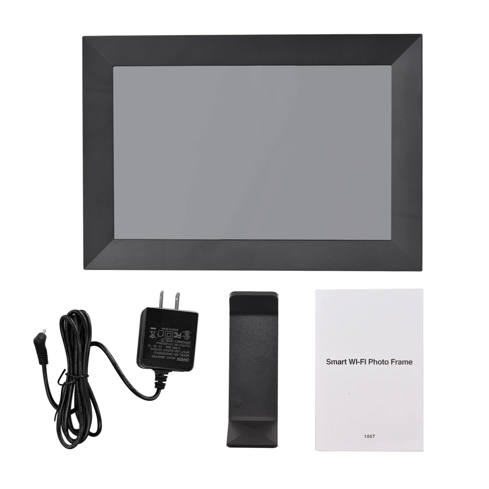 Andoer 10.1 Inch Smart WiFi Photo Frame Digital Picture Frame HD IPS Touch-screen 1280*800 Photo 1080P Video 16GB Storage