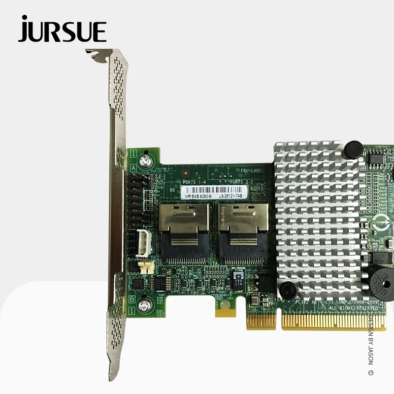 Imagem -04 - Cartão do Controlador do Raid de Lsi 92608i 512mb Sas Sata 8-cartão do Expansor do Raid do Porto Pci-e 6gb