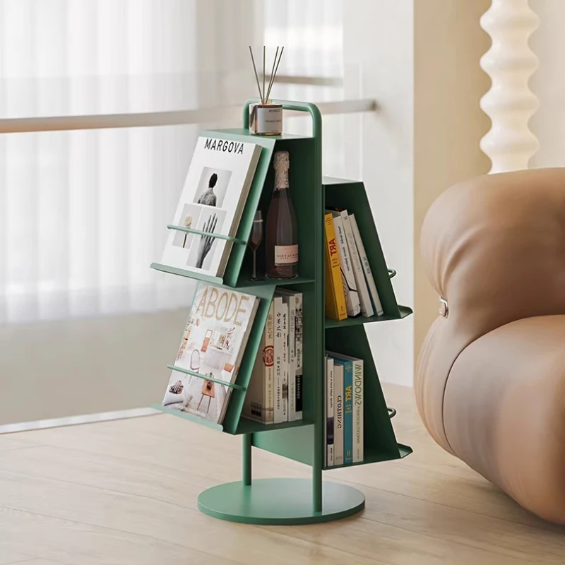 

Christmas Tree-Shaped Magazine Rack, Nordic Minimalist Book Display Shelf, Wall-Mounted Decorative Storage, Room and Home Decor