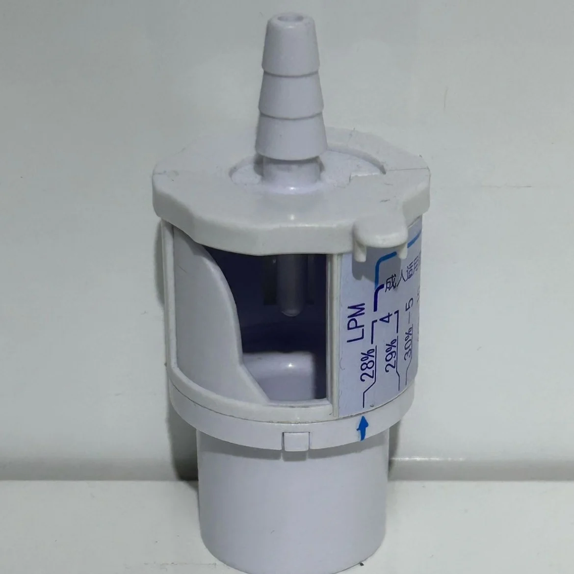 

Аксессуары для резки и увлажнения воздуха Регулирующий клапан кислорода Маска Вентури Трахея медицинский оригинальный синий и белый большой