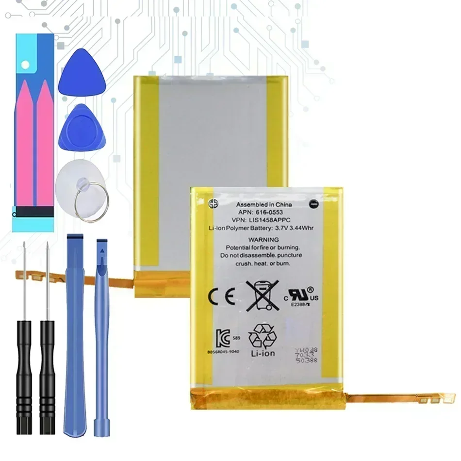 Batería para Apple IPod Touch 4th 5th 6th Touch 4 5 6 Touch4 Generación 4 4 4g 616-0553/LIS1458APPC/5 5g 616-0621/6 6g A1641
