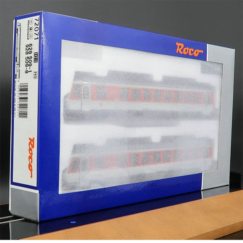 Train Model ROCO HO 1/87 72071 Germany WESTERLAND Intercity Rail Car Two Sections with Digital Sound Effects with Lights