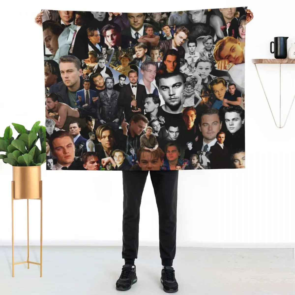 Leo DiCaprio Throw Blanket for babies Shaggy bed plaid Nap Luxury St christmas gifts Blankets