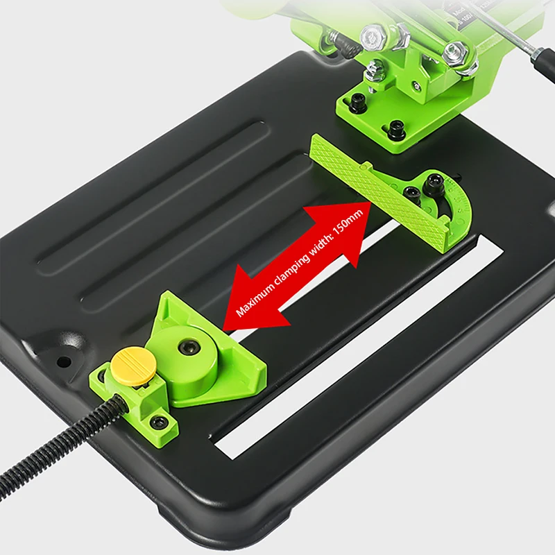 Angle Grinder Mount Bracket Multi-Functional Desktop Cutting Machine Conversion Stand for 100-150 Grinder DIY Bench Saw