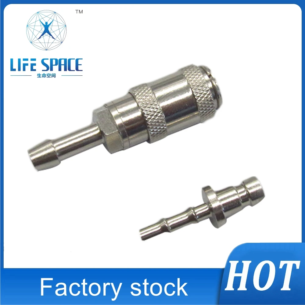 universal NIBP cuff gas connector kit for mindray*s edan phi biolight comen neonate BP cuff air hose