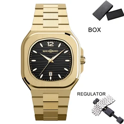 2023 New Mens Top Brand All Black Stainless Steel Male Wristwatch Classic Business Waterproof Japan Movement Quartz Men Watches