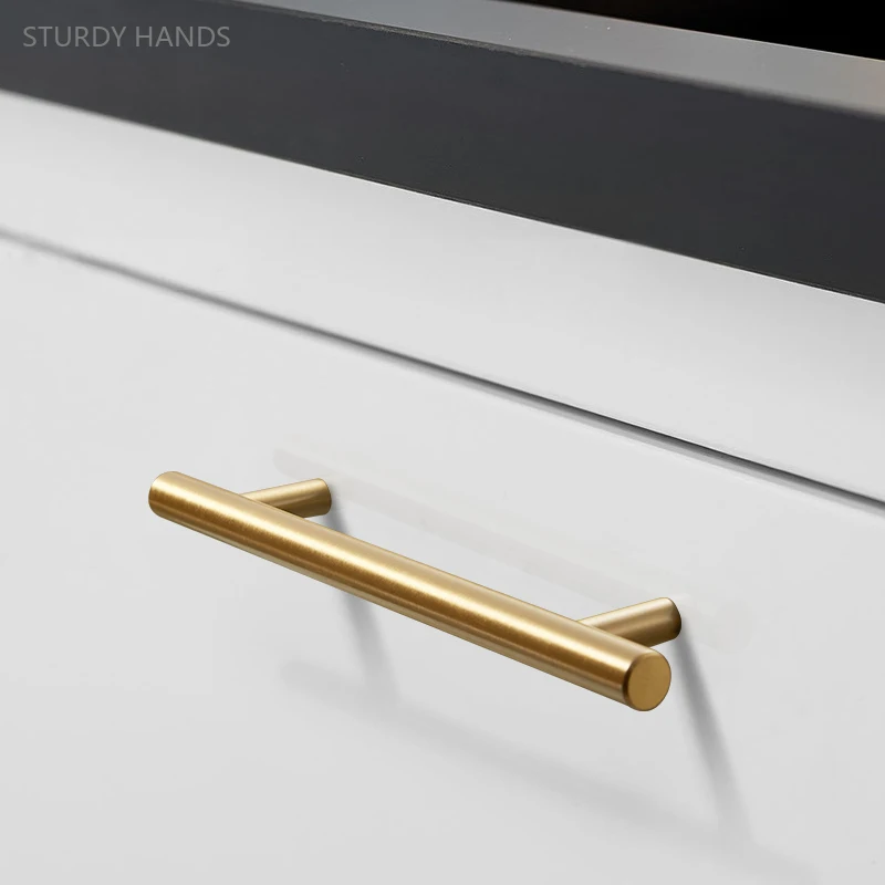 2 pezzi in lega di alluminio oro maniglia estesa moderna luce di lusso armadio cassetto maniglia della porta accessori hardware per mobili