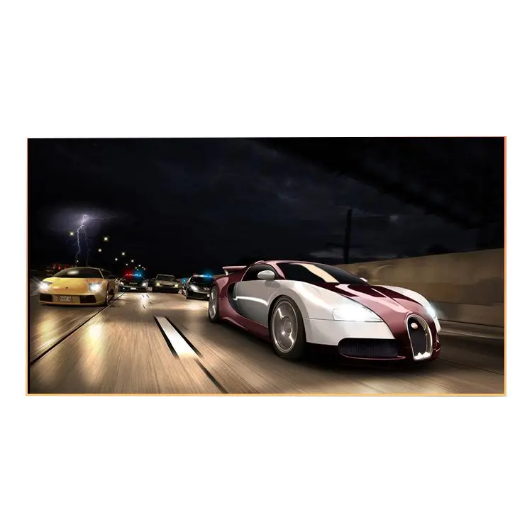 150 Inci CLR T-prisma Layar Bingkai Tetap Ultra Tipis untuk TV Laser Proyeksi UST