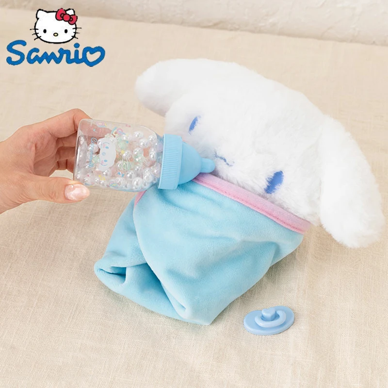 

Sanrio Cinnamoroll My Melody Baby Dress Up Suit Baby Pacifier Bottle Plush Kawaii Stuffed Plushie Girl Cute Birthday Doll Gift