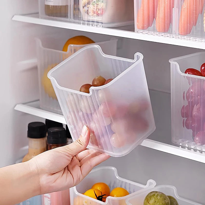 Refrigerator Food Fresh Storage Box Fridge Side Door Fruit Vegetable Spice Food Case Container Kitchen Organizer Storage Boxs