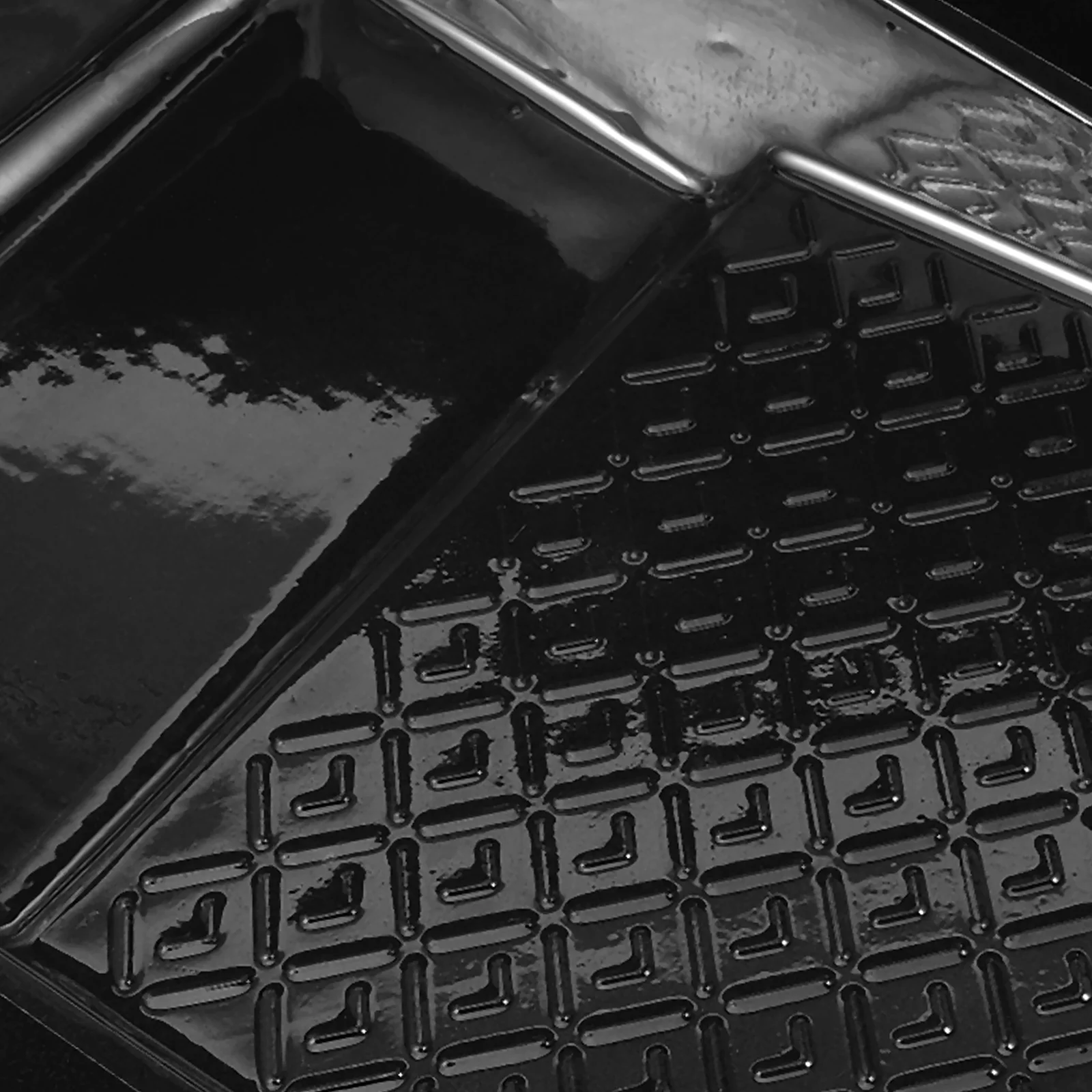 

5Pcs Paint Tray Liners Transparent Clear Plastic Disposable Easy Install Paint Roller Tray Liners Portable Painting Supplies