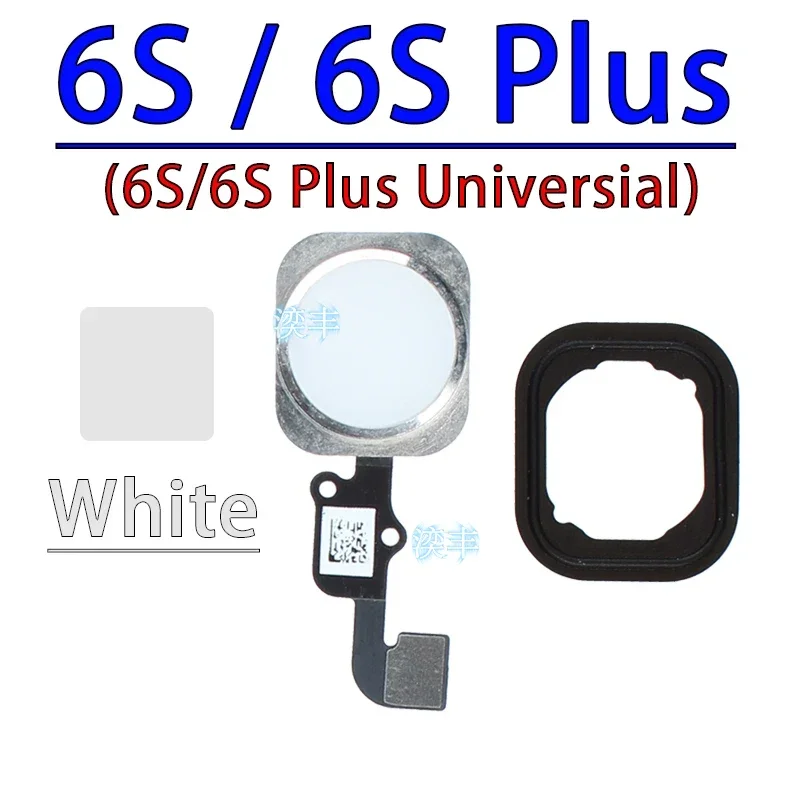 Replacement Parts for Iphone 5 5C 5S SE 2016 6 6S Plus Home Button Flex Cable Return Function (No Fingerprint)