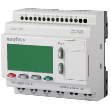 RIEV TECH Micro PLC PR-14DC-DA-R programmable logic controller remote controller