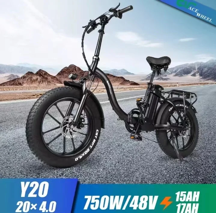 Electric bicycle 750W Motor 48V10AH lithium Battery Integrated Wheel urban E-bicycle Top Speed 45KM/H Adult Off-Road E-bicycle