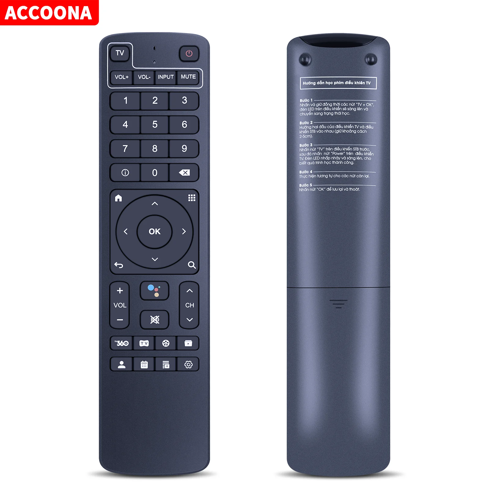

Пульт дистанционного управления для телевизора Viettel Tv360 Giá T022024