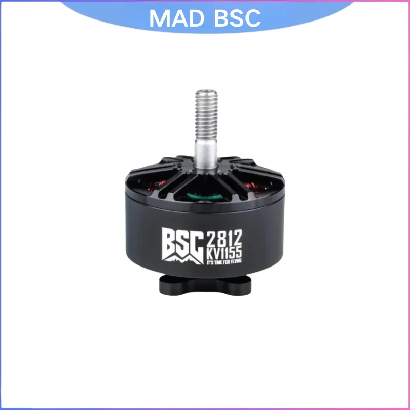 Moteur MAD BSC2810 1100KV/1350KV 6S, poussée de 2,6 kg, 67 g, 12N14P, arbre de 5 mm pour FPV 8 pouces