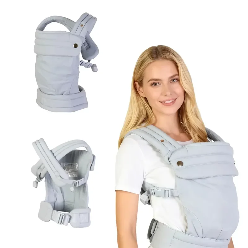 Ready to Use Blue Baby Strap Custom for Newborns to Toddlers Shoulder Strap 100 Percent Cotton Luxury Baby Carrier Accessory