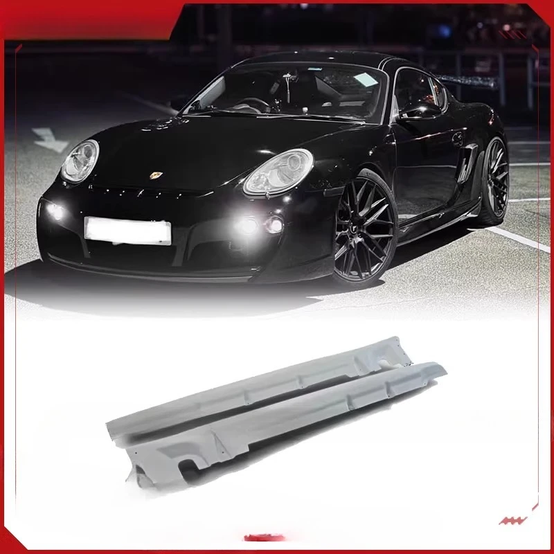 

Для Porsche 987, Cayman TA, боковая юбка из углеродного волокна, боковая лопата, маленькая модификация объемного звучания, детали для модификации автомобиля