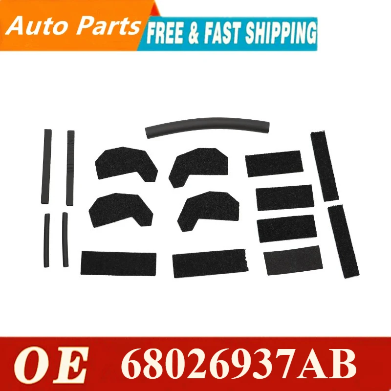 

Original genuine 68026937AB Hard Top Foam Blocker Seal Kit For 2007-18 Jeep Jk Wrangler