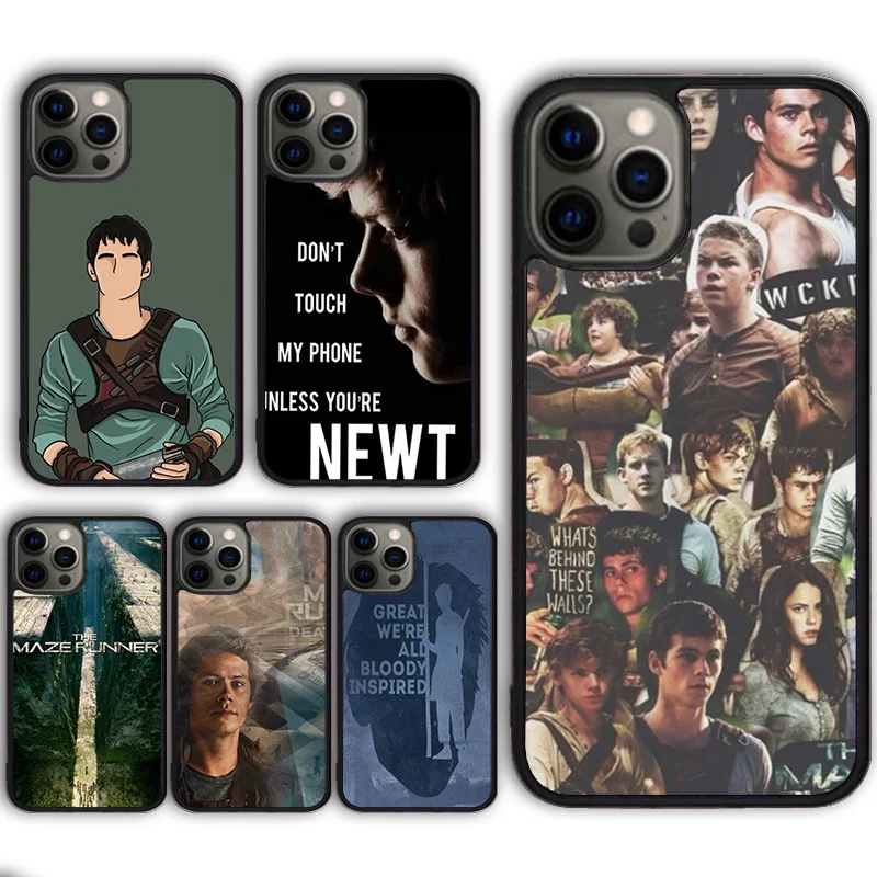 Capa de telefone Maze Runner para iPhone, Capa para Apple X, XR, XS Max, 16, 15, 14 Plus, 11, 12 Mini, 13 Pro Max, Novo