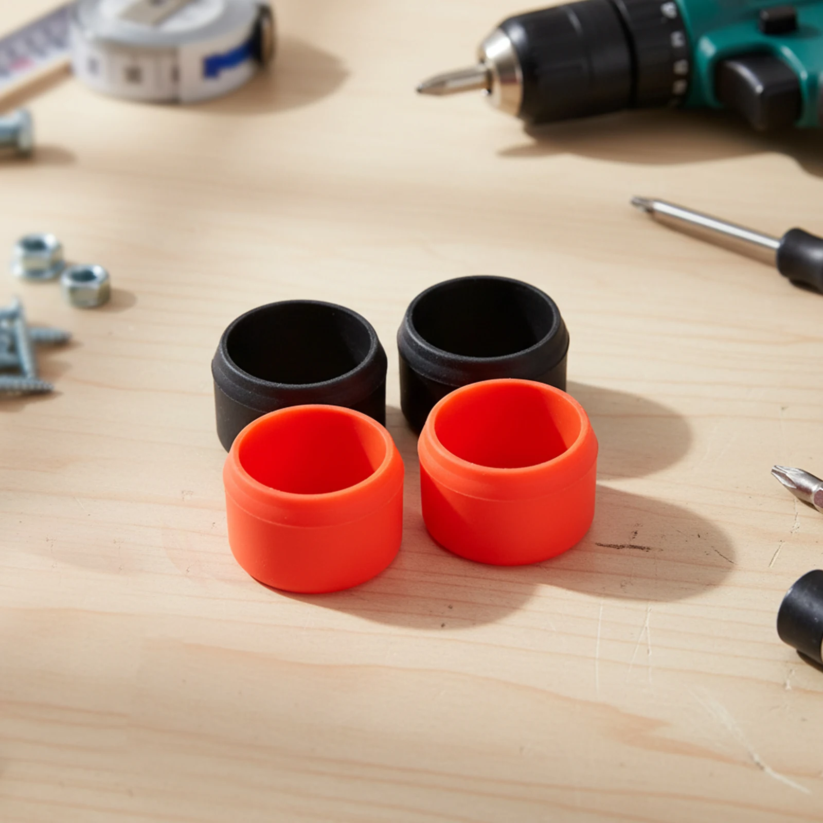 Rubber Head Sleeve Hex Driver Head Cover Tool Protection Head Protection Solution Tool Wear Protection Hex Driver Bits