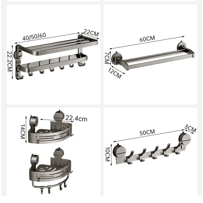 Kosmiczny aluminiowy wieszak na ręczniki łazienkowy wiszący regał łazienkowy akcesoria wielofunkcyjny wieszak na ręcznik
