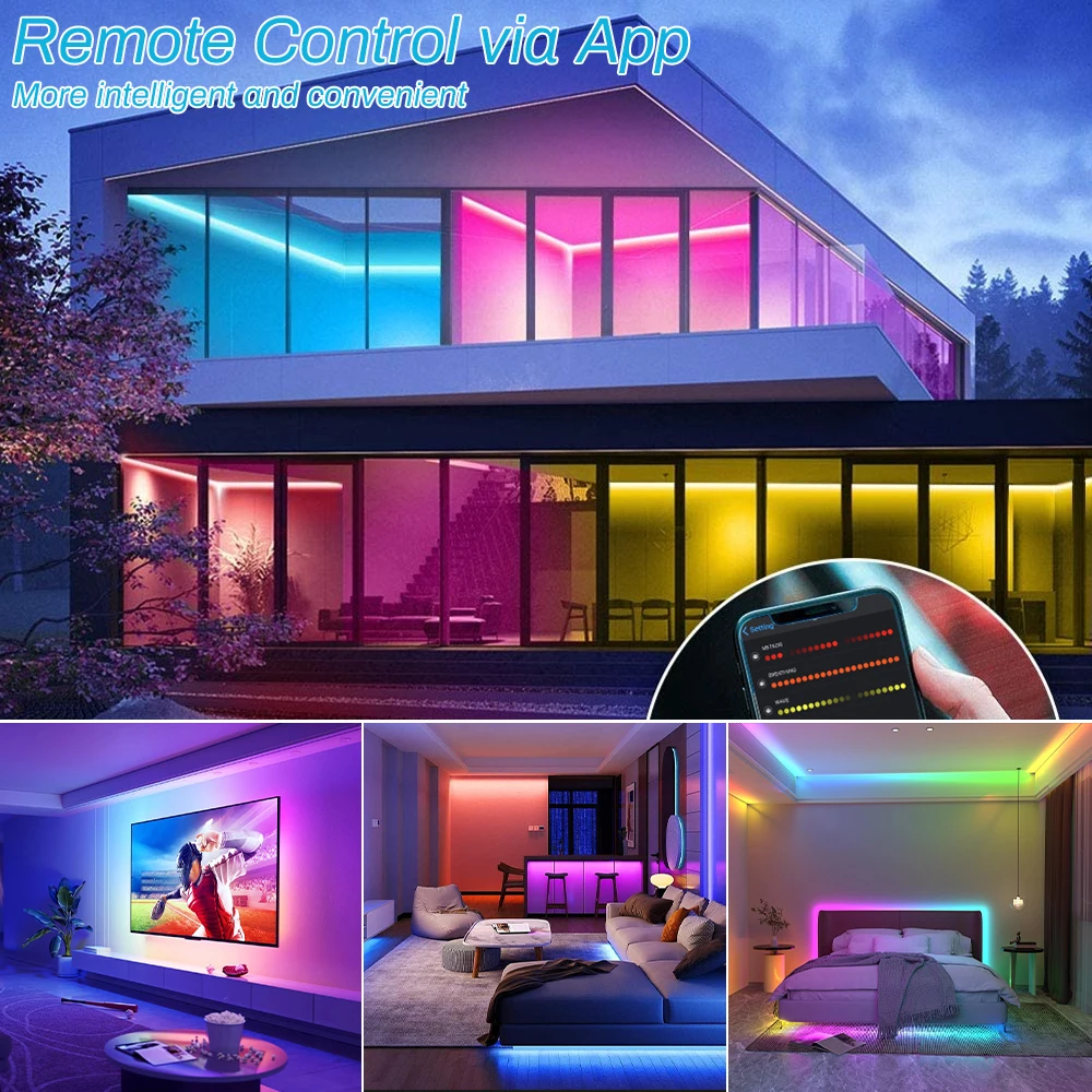 IP68 Waterproof RGB Addressable LED Strip Light 12V 24V WS2811 RGB IC COB Light Strip High Flexible LED Tape Light For Outdoor