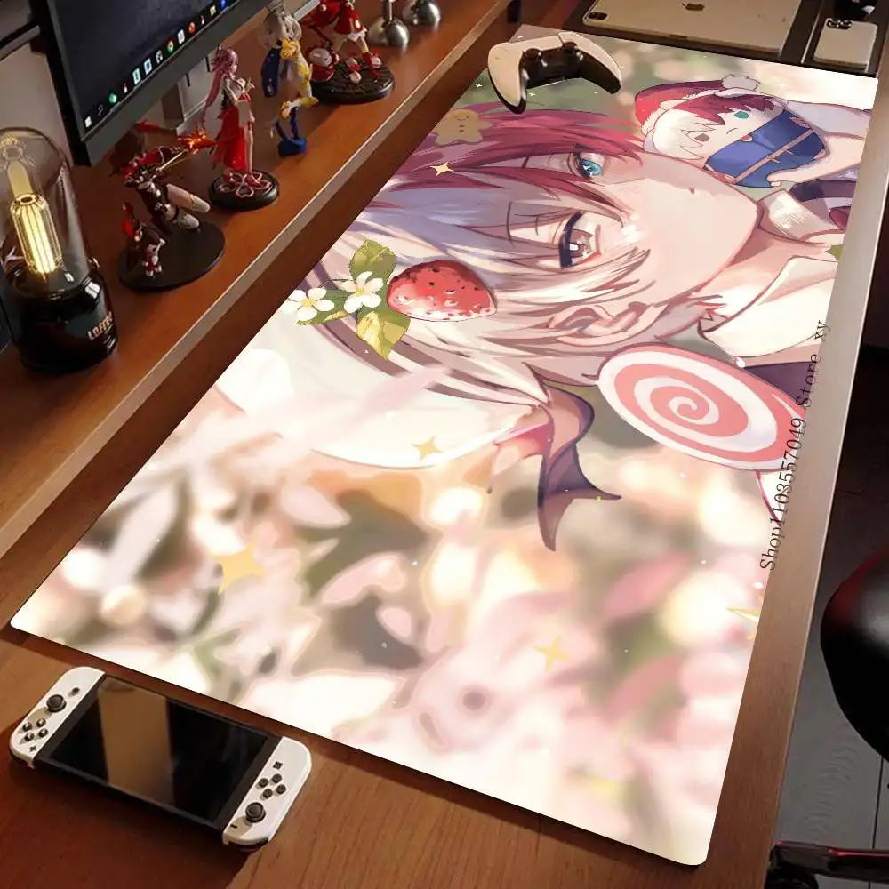 T-Todoroki S-Shoto Mousepad Non-slip Suitable For Office Computers Laptops E-sports Game Desk Mats XXL Keyboard