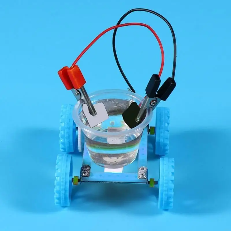 조립 장난감 과학 교육 장난감에 대한 바닷물 전동 차량 손.