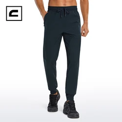 CRZ YOGA Mens Lightweight Athletic Golf Joggers Pants - 29'' Casual Sweatpants Track Gym Hiking Pants with Pockets