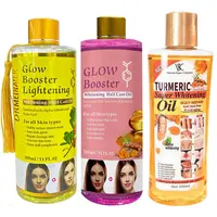 Facial Body Massage Oil Kojic Acid Whitening Serum Glow Booster Cast Oil Brightening Smoothing Body Face Skin Care Essence Oil 1