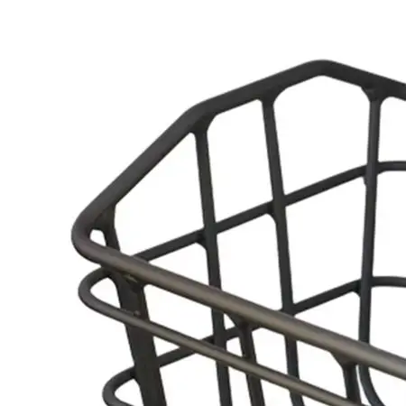 Aluminum Alloy Front Basket for City Bikes with Spacious Interior Dimensions Suitable for Multiple Carry Needs